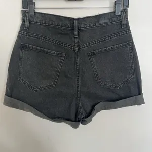 Womens Urban Outfitters BDG Mom High Rise Black Denim Shorts Size 28‎ thumbnail 12