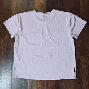 UNDER ARMOUR lavender Rush tee shirt, size L, unisex thumbnail 2