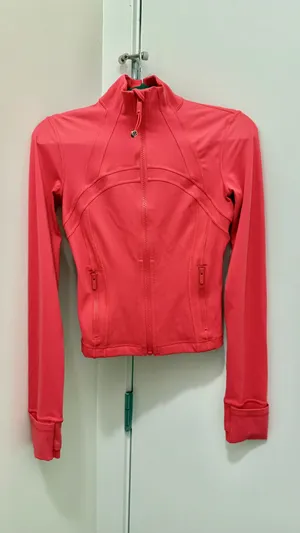 Lululemon Cropped Define Jacket Nulu Glaze Pink thumbnail 2