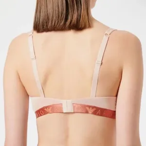 Emporio Armani Pink Pink Padded Bralette(Size Medium) thumbnail 2