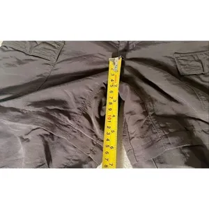 The North Face Pants Womens 4 Nylon Convertible Zip Off Cargo Straight Leg Gray thumbnail 10