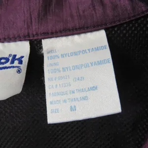 1990s Vintage Reebok Purple Wind Breaker Jacket Retro Streetwear thumbnail 11