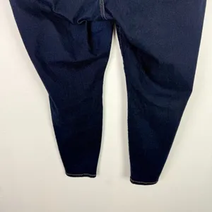 Super Soft Jegging Jeans Dark Wash Hi-Rise Plus Size 22S 22 SHORT EUC thumbnail 9