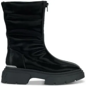 NEW $286 DKNY Women's Fiza Zipper Boots Black sz -8.5 thumbnail 2