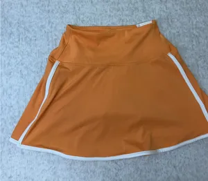DSG Activate High-Rise Skort Vintage Orange Piped Athletic Tennis Skirt XS‎ NEW thumbnail 1
