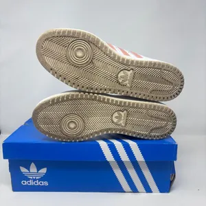 Adidas Originals Top Ten Hi Top White Ambient Blush Leather Sneakers in Box 11 thumbnail 6