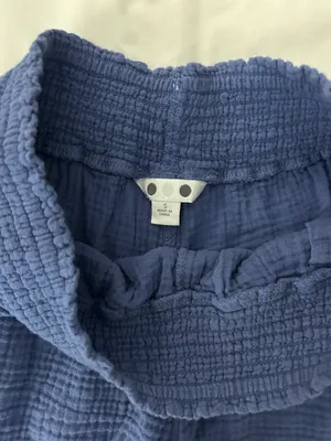Linen Shorts Blue thumbnail 2