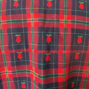 Vintage Cascade Blues Plaid‎ Button Up Shirt Red Blue Bells Teacher Size Medium thumbnail 3