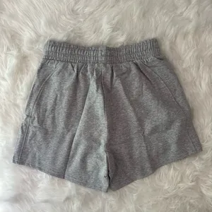Gymshark Training Fleece Shorts Light Grey Core Marl Size Small thumbnail 5
