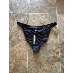 Skims Swim Mid Coverage Bottom Onyx Size XL thumbnail 3