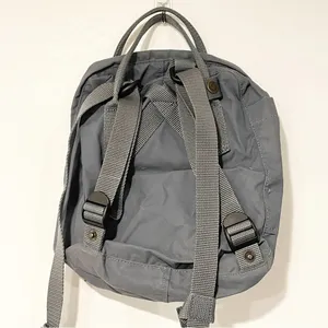 Fjällräven Unisex Kanken Mini Super Gray Geniune Book Outdoor Backpack Bag thumbnail 4
