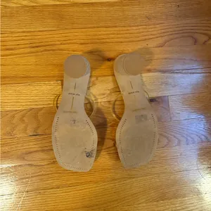 Dolce Vita neous Clear Beige Block Heel Sandals thumbnail 4