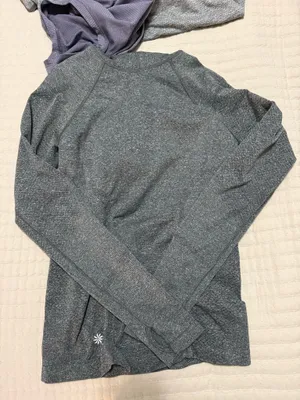 Athleta Long Sleeve Top with hood thumbnail 2
