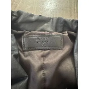 Women BlankNYC black faux leather MC type style. Size Large thumbnail 3
