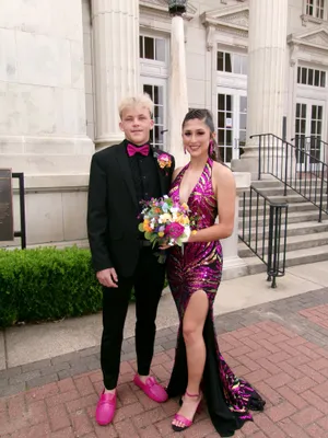 Scarlett Portia Prom Dress Black Sequin thumbnail 7