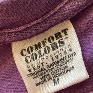 Comfort Colors Masquerade Ball TXBB Purple Long Sleeve T-Shirt Unisex Sz Medium thumbnail 6