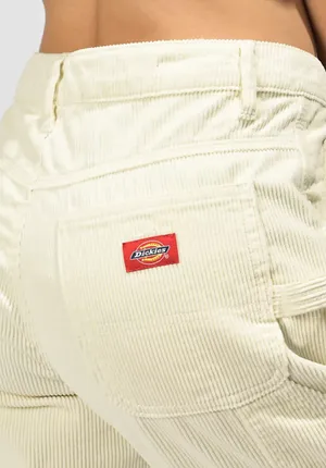 Dickies Cream Corduroy Carpenter Pants thumbnail 5