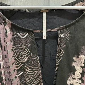 FREE PEOPLE Out Of The Woods Dress With Side Splits Size Medium thumbnail 4