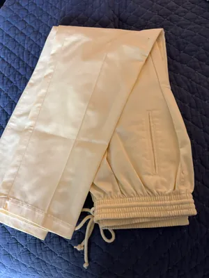 Hasting & Smith Size 12 Yellow Elastic Tie Waist Pants thumbnail 4