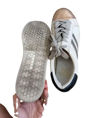 DOLCE VITA Nellie Rose Gold White Sneakers SIze 8.5 thumbnail 6