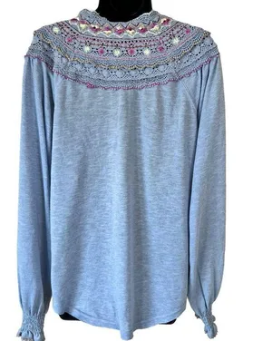 Free People Siesta Fiesta Pullover Blouse thumbnail 14