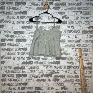 American Eagle | women striped cropped tank top thumbnail 5