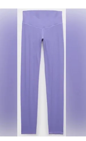 purple aerie athletic set thumbnail 2