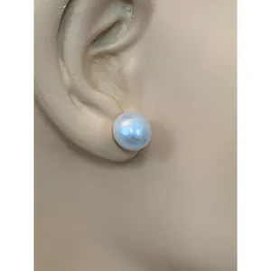 Sterling Silver AAA Pearl Earrings. Bridal Pearl Earrings. Fresh Water Pearls. thumbnail 4