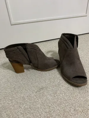 Sonoma Suede Heeled Booties thumbnail 2