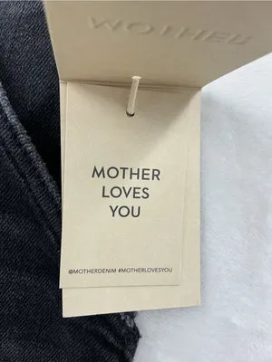 MOTHER Black High-Rise Wide Leg Jeans 1171 thumbnail 4