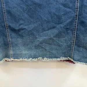LOGO By Lori Goldstein Denim Corduroy Jacket S Burgundy Colorblock Boho Western thumbnail 6