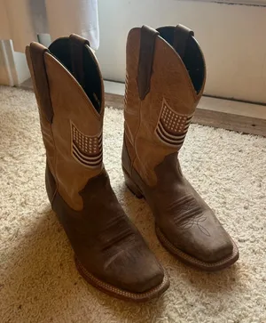 J.B. Dillon American flag cowgirl boots thumbnail 1