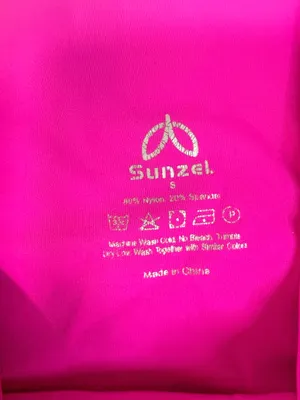 Women's pink sports leggings, size M thumbnail 7