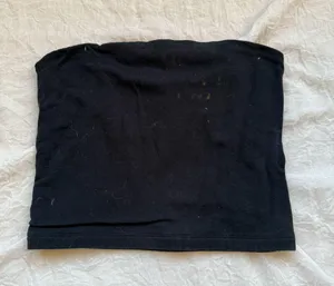 Brandy Melville navy blue tube top thumbnail 1