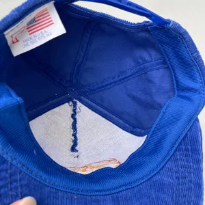 Vintage Blue Corduroy Trucker NRA Hat thumbnail 14