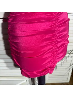 Lovers & Friends mini dress sexy pink ruffled wedding guest cocktail glam prom S thumbnail 13