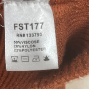 POL Oversized Boho Cardigan Sweater in Burnt Orange/Rust, Size Large thumbnail 5