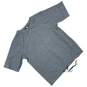 Lululemon Half Sleeve Gray Tunic Sweatshirt Size 10 M/L Loungewear Drawstring thumbnail 6