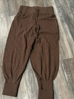 NWT Free People Beach Sila Sweater Pants in Carafe thumbnail 6