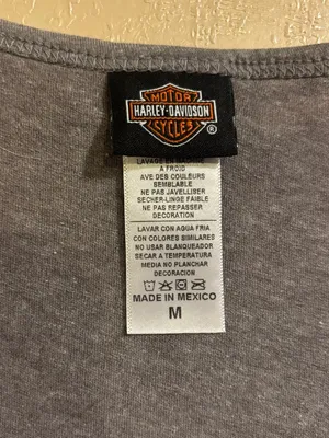 Harley-Davidson womens Hot Skull tank top sz M thumbnail 3