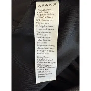 Spanx SPANXshape™ Faux Leather Leggings Women’s Size L Black Compression 2437 thumbnail 10