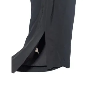 Banana Republic Black Foldover Column Maxi dress Stretch 00 Petite thumbnail 7