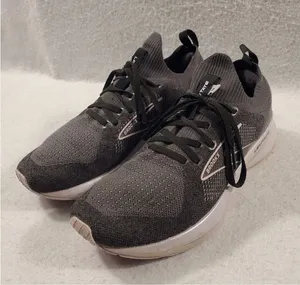 Brooks Woman’s Black Running Shoes - Lightweight Knit Trainer thumbnail 1