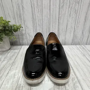 Vionic Kensley Womens 8.5 M Black Leather Slip On Loafers Comfort EU 39 thumbnail 2