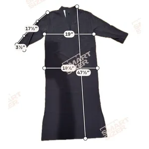 Lululemon The Lab Sarala Dress 3/4 Sleeve Size 8 Black thumbnail 11