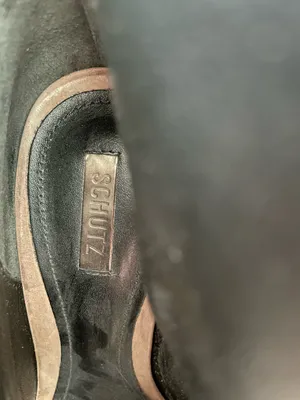 Schultz brown leather booties thumbnail 6