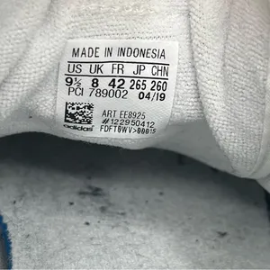 Adidas Continental 80’s Sneaker Size 9.5 White Silver Style EE8925 thumbnail 9
