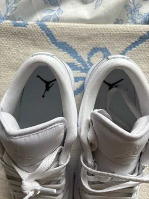 Nike Women’s White Jordan Low Sneaker NWT thumbnail 9