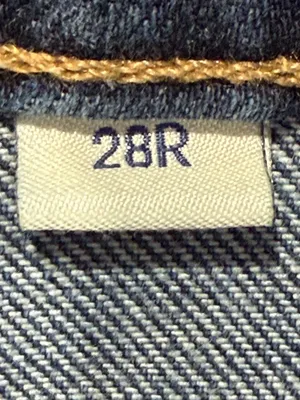 Ariat Premium High Rise Flare Raw Hem Dark Wash Denim Jeans 28R Blue Lake‎ thumbnail 9
