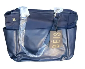 Beis The Diaper Travel Bag Navy Blue New with tag thumbnail 1
